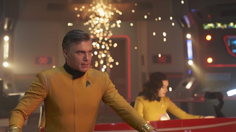 So many EPS conduits explode in so many consoles this episode that it honestly might be a Star Trek record.